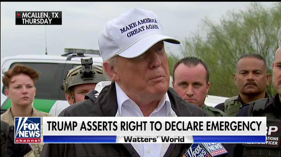 'The Wire's Gonna Trip Soon': Biggs Says Trump 'Seriously Considering' Declaring Nat'l Emergency