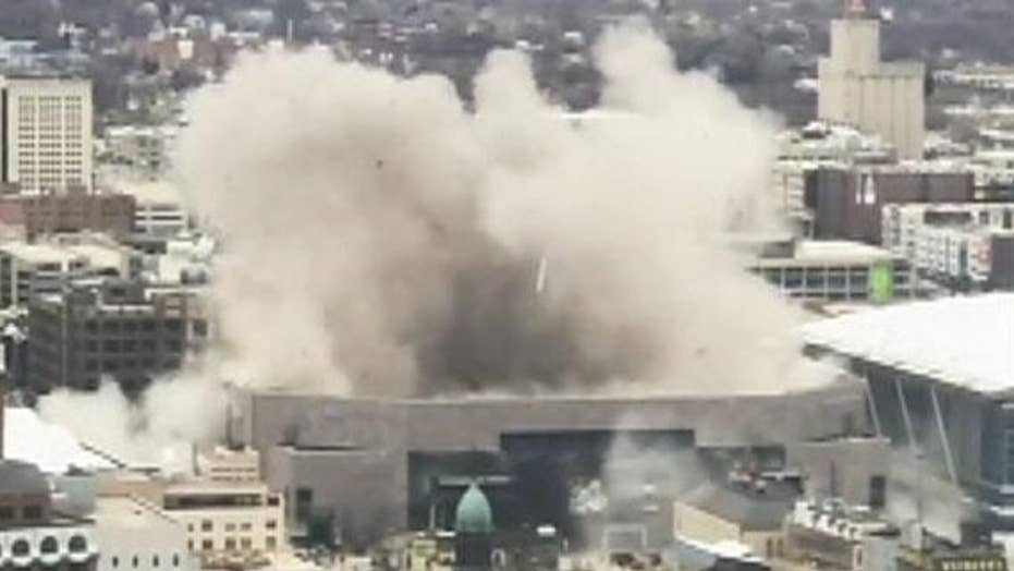 Bradley Center, former home of the Milwaukee Bucks, demolished using 