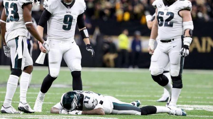 Alshon Jeffery takes the blame for the Philadelphia Eagles’ 20-14 loss against the New Orleans Saints
