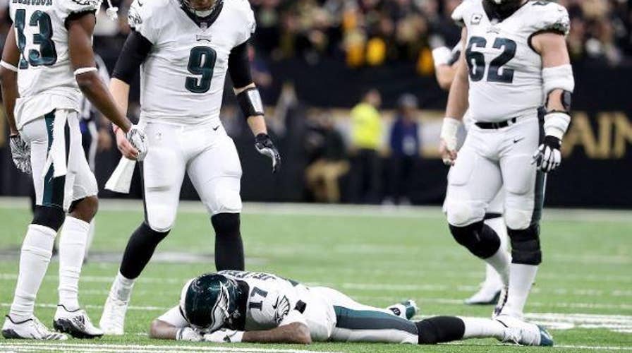 Alshon Jeffery takes the blame for the Philadelphia Eagles’ 20-14 loss against the New Orleans Saints