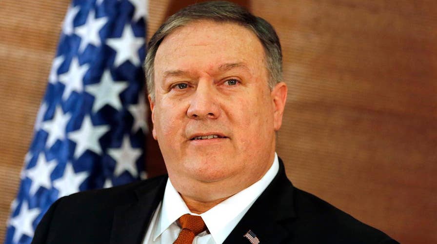 Pompeo sheds light on President Trump's goals in Syria while meeting with crown prince in Saudi Arabia