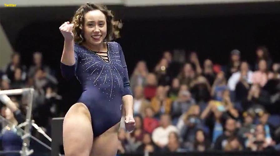 Watch: UCLA gymnast Katelyn Ohashi’s perfect 10 floor routine