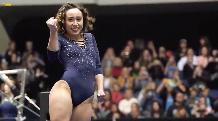 Watch: UCLA gymnast Katelyn Ohashi’s perfect 10 floor routine