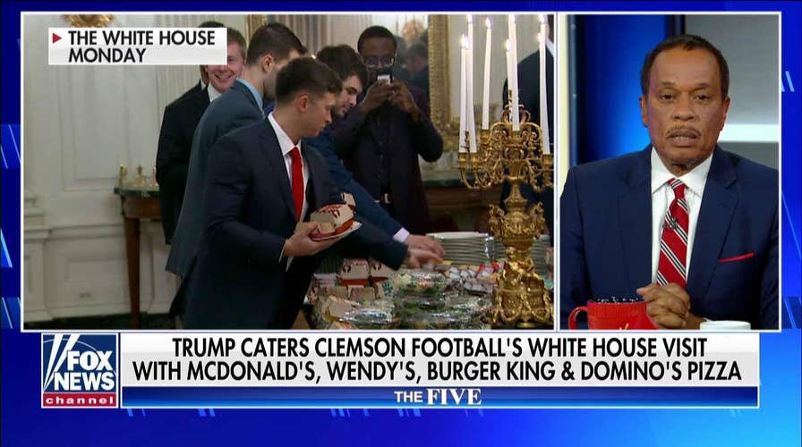 Juan Williams on Clemson Tigers WH Feast