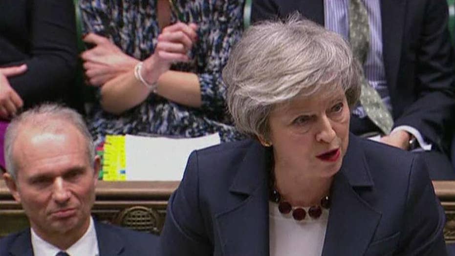 British Prime Minister Theresa May suffers devastating defeat on key Brexit vote
