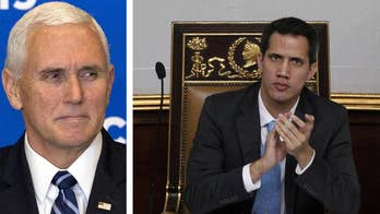 VP Pence offers support for opposition leader to Venezuelan president