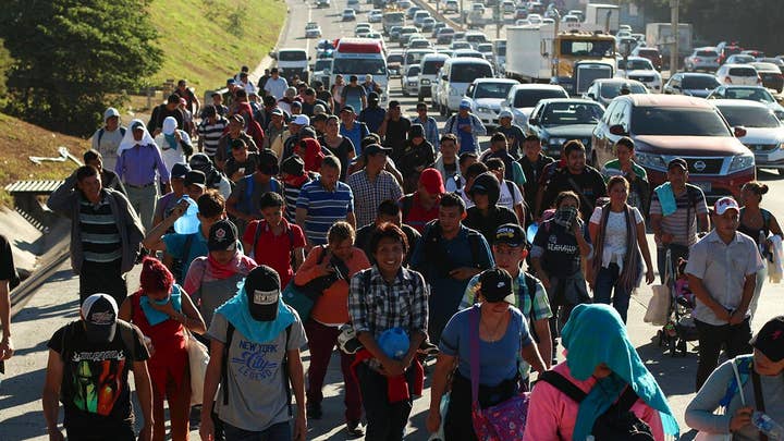 Second caravan marches toward US border