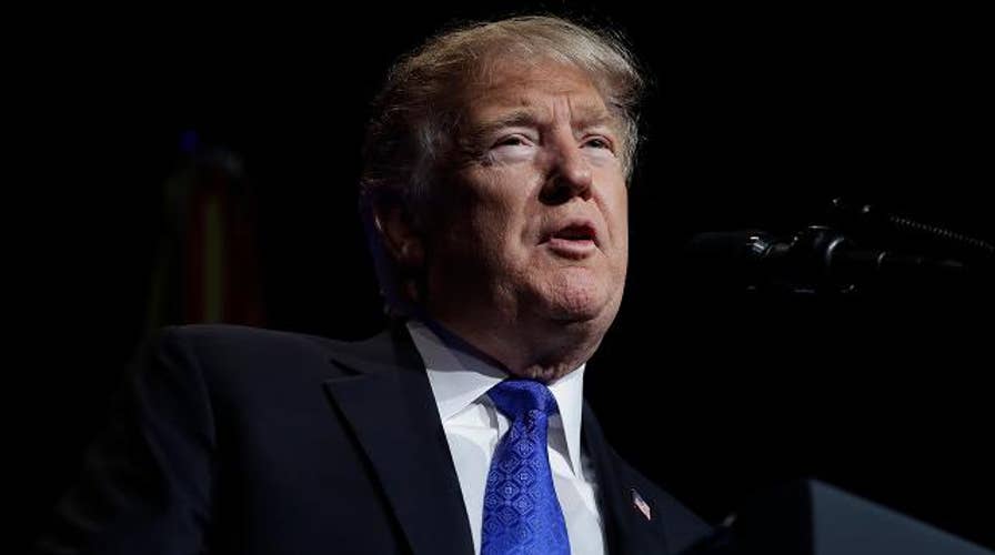 Trump: It's not enough to keep pace with our adversaries, we must outpace them at every turn