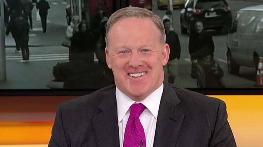 Sean Spicer calls battle over border funding and partial government shutdown 'a false fight'
