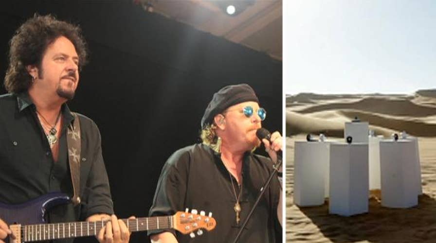 Toto forever? Art installation plays 'Africa' on repeat in Namib Desert