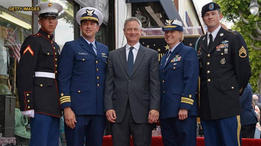 Forrest Gump star Gary Sinise receives an all star thanks for