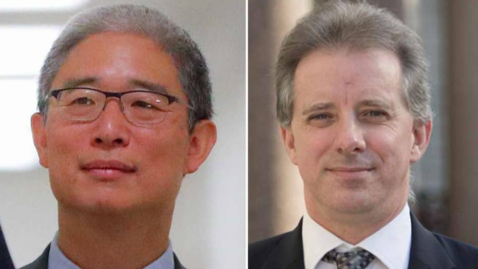 Image result for New details of 2016 meeting with Trump dossier author conflict with Demsâ timeline