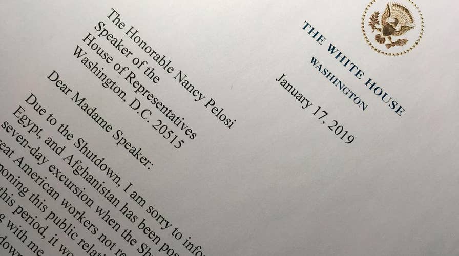 President Trump denies Pelosi aircraft for foreign trip