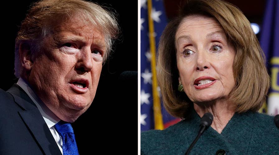Mixed reaction on Capitol Hill after Trump grounds Pelosi's military plane amid the government shutdown