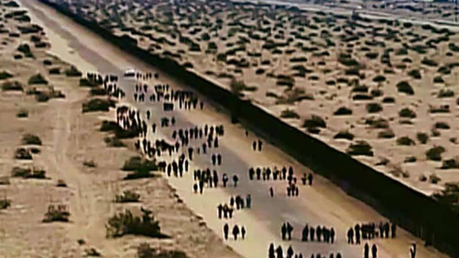 30 unaccompanied children were among 376 migrants who tunneled under border wall into Arizona
