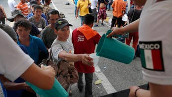 New migrant caravan makes way towards US