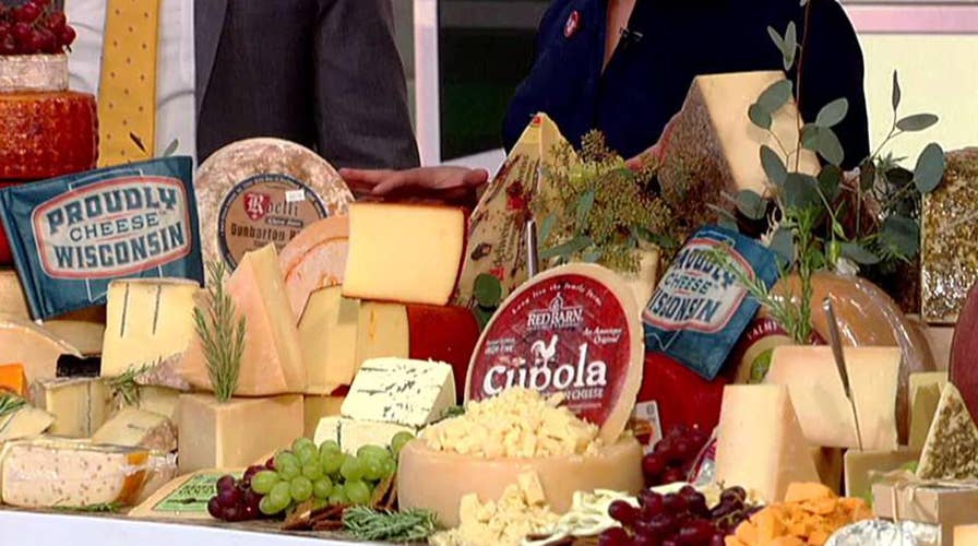 ‘Fox & Friends’ celebrates National Cheese Day with a 16-foot cheese board