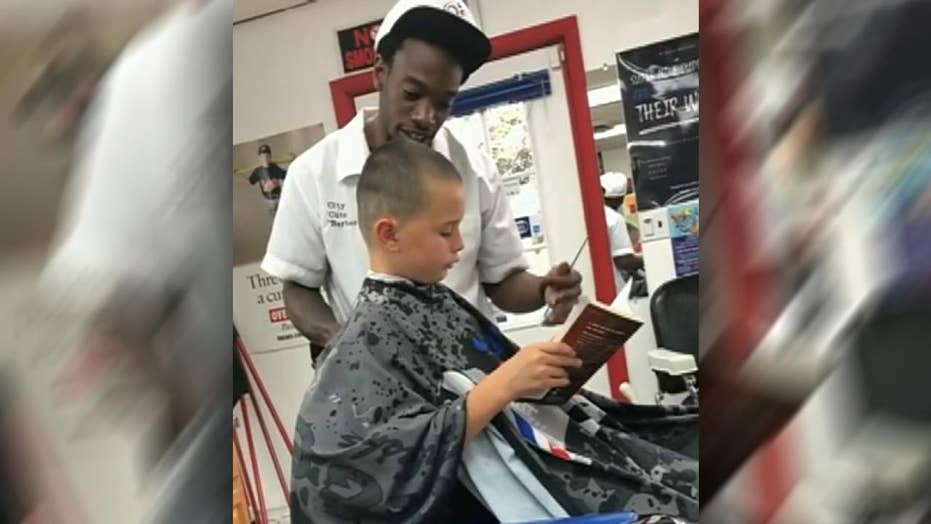 Barbershop launches reading initiative to build confidence in young customers