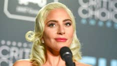 Lady Gaga falls off Las Vegas concert stage