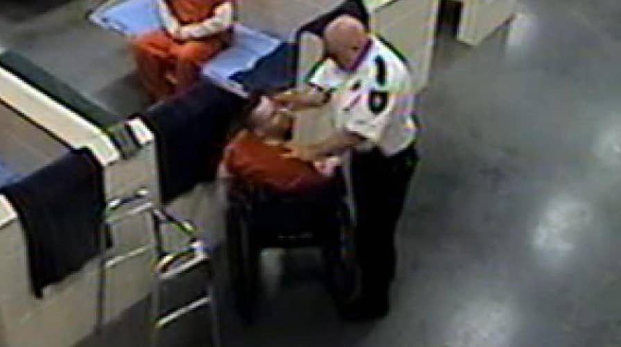 Florida sheriff's deputy fired after hitting wheelchair-bound inmate