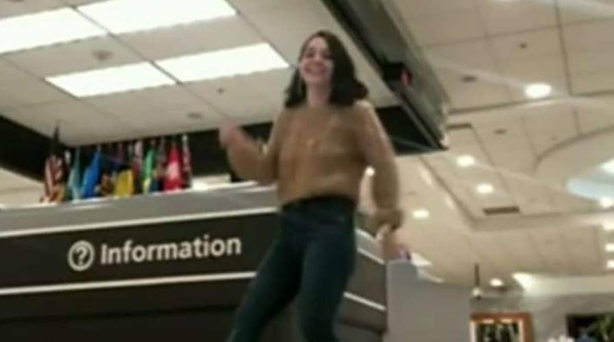 College student delayed at Atlanta airport goes viral with dance video to Hall and Oates hit