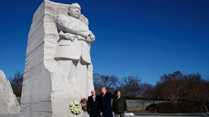 Democrats use legacy of Martin Luther King Jr. to attack Trump