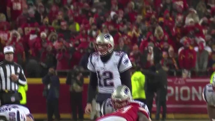 Green laser apparently pointed around New England Patriots’ Tom Brady