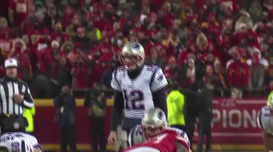 Green laser apparently pointed around New England Patriots’ Tom Brady
