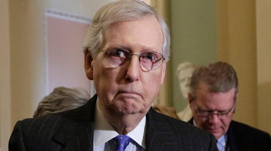 McConnell says the president's plan for border security is the best path to reopen the government