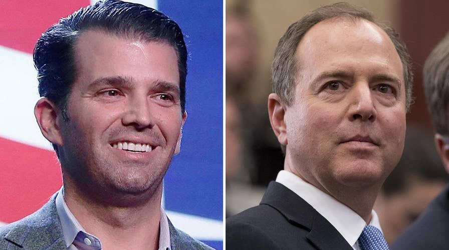 Trump Jr. accuses Rep. Schiff of leaking testimony on Trump Tower meeting with Russia