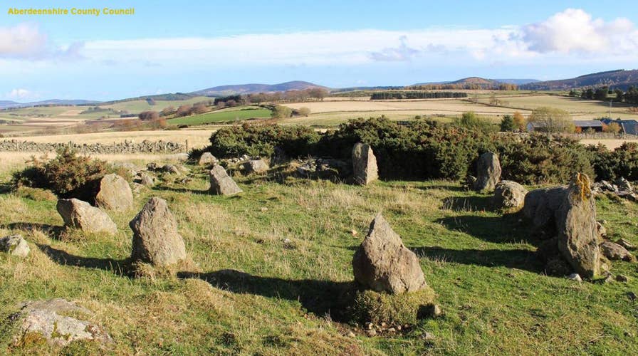 Ancient stone circle found in Scotland isn’t in fact ancient