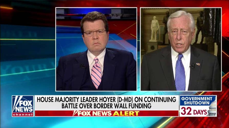 Hoyer Says Physical Barriers Are Part of the Solution