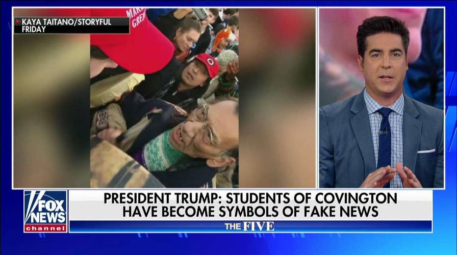 Jesse Watters on MAGA Hat Incident in DC