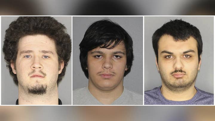 Police arrest three men and teenager for allegedly plotting terror attack