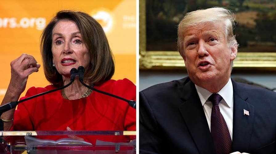 Trump says Pelosi's decision not to allow the State of the Union to proceed in the House chamber sets a horrible precedent