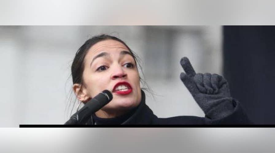 Alexandria Ocasio-Cortez votes against a bill to end the partial government shutdown due to ICE funding