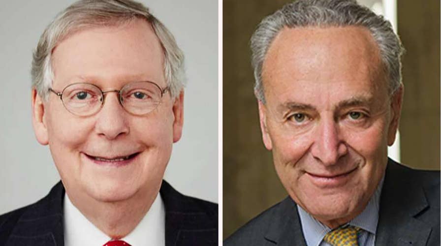 Senate split on competing bills to end the government shutdown