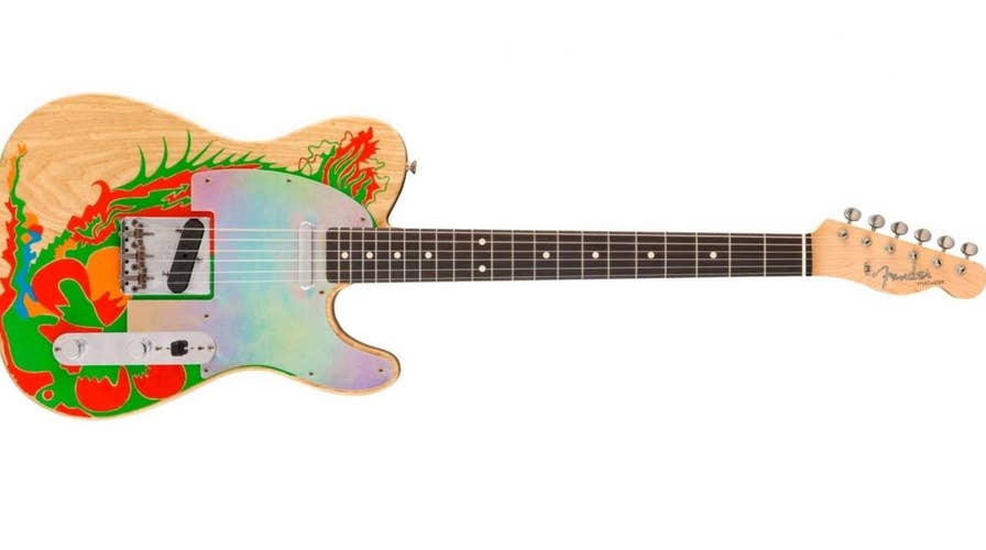 Led Zeppelin guitarist Jimmy Page's legendary dragon axe revived by Fender