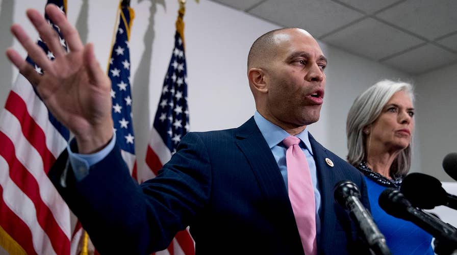 Rep. Jeffries defends comments likening Trump to KKK grand wizard