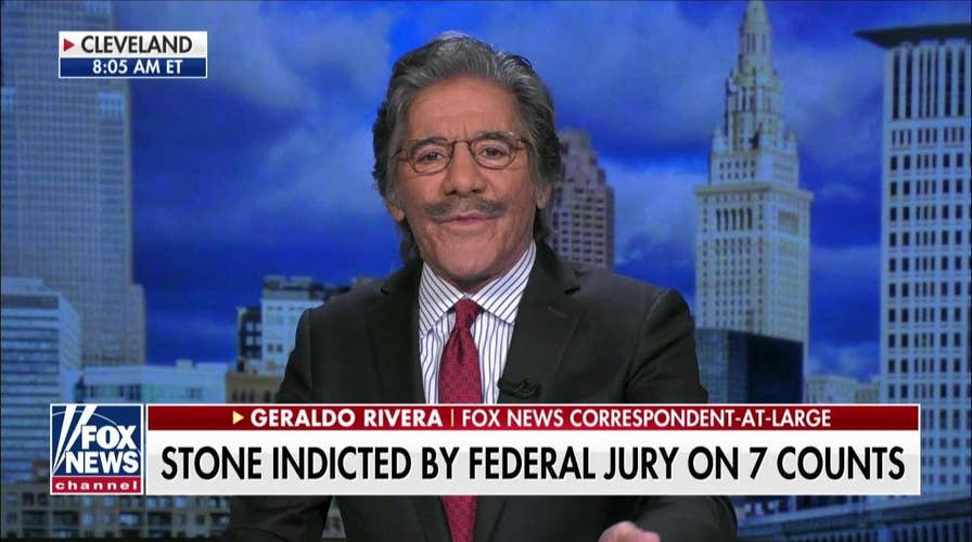 Geraldo Rivera reacts to arrest of Roger Stone by FBI.
