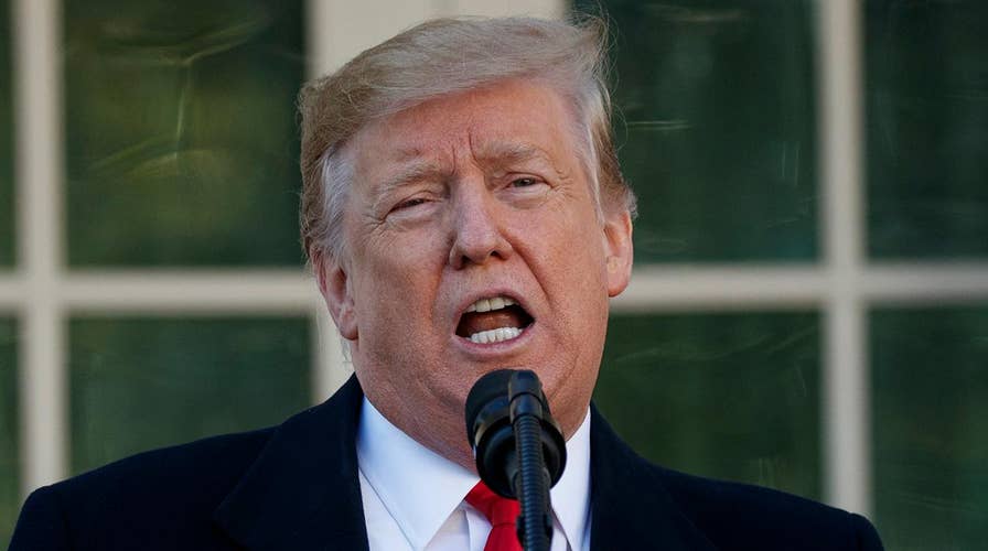 President Trump announces agreement to reopen government, albeit temporarily