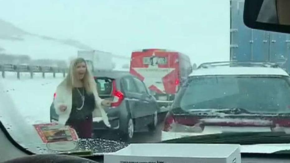 Mom dancing to Backstreet Boys in terrible traffic goes viral online