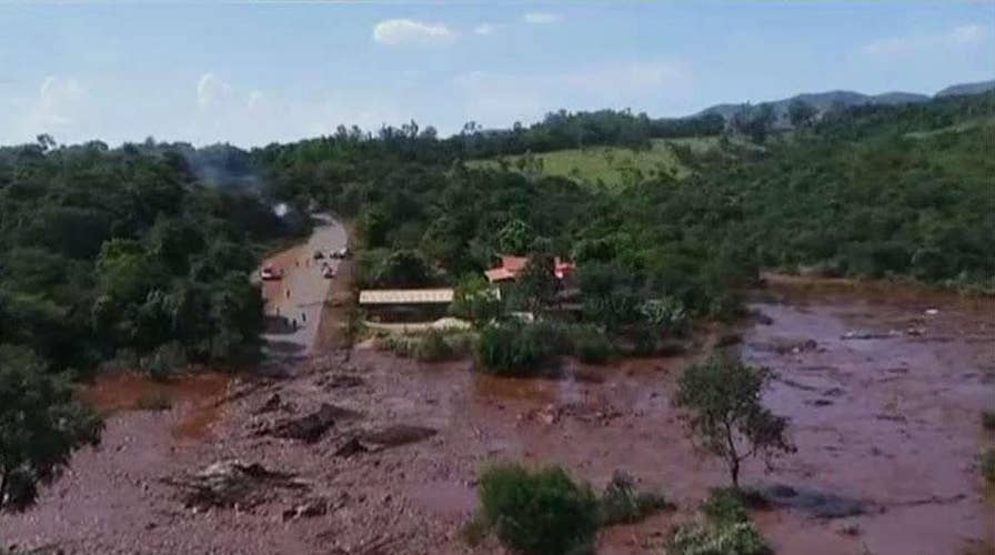 A second dam threatens to collapse in Brazil following the collapse of one on Friday, killing at least 58