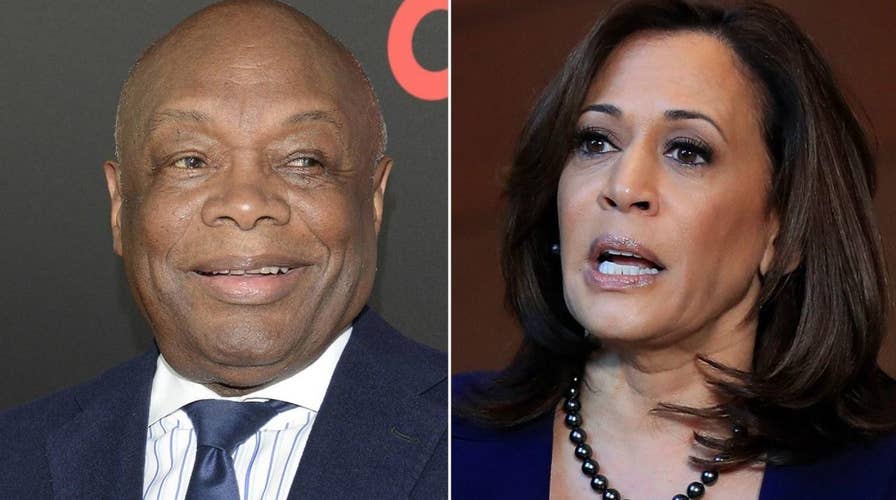 Former San Francisco mayor claims extramarital affair with Kamala Harris