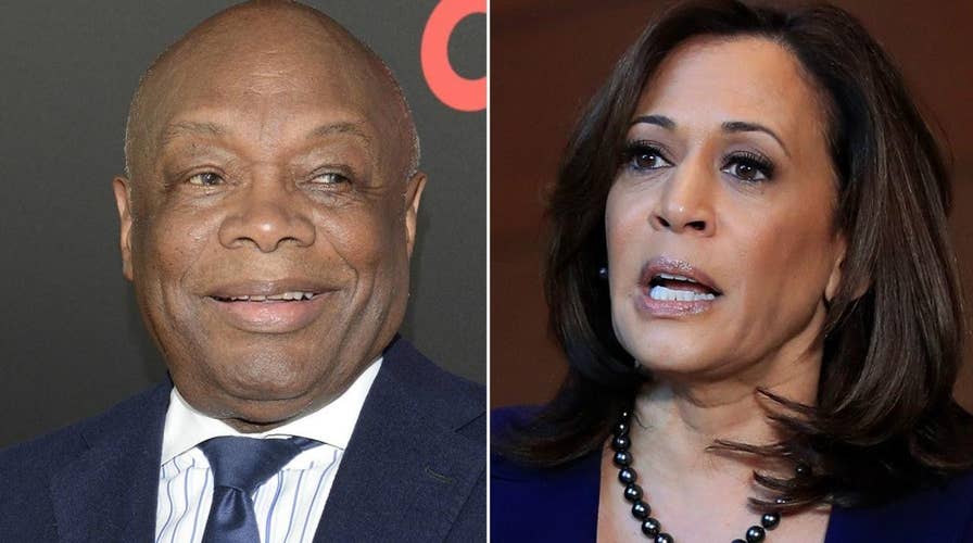 Former San Francisco mayor claims extramarital affair with Kamala Harris