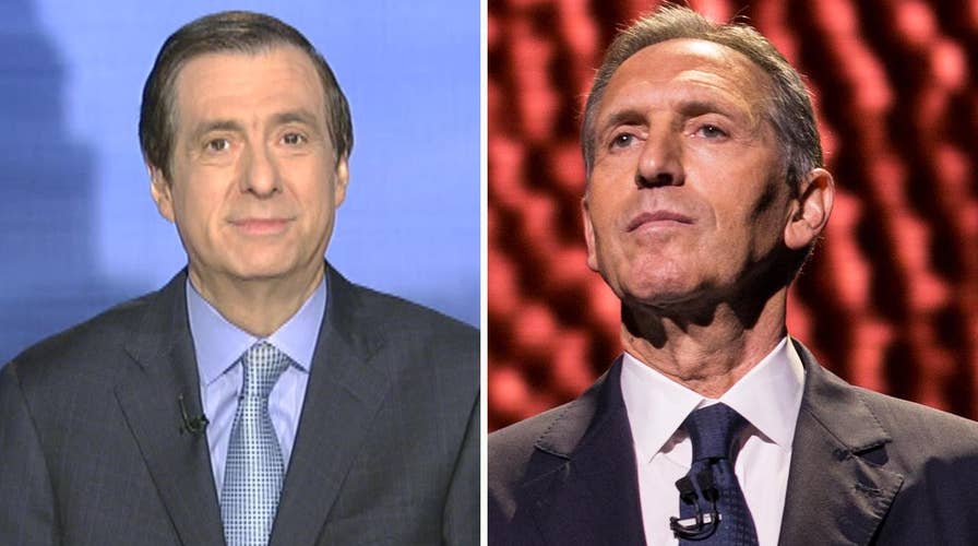 Kurtz: Is candidate Howard Schultz from latte land serious about seeking the White House?