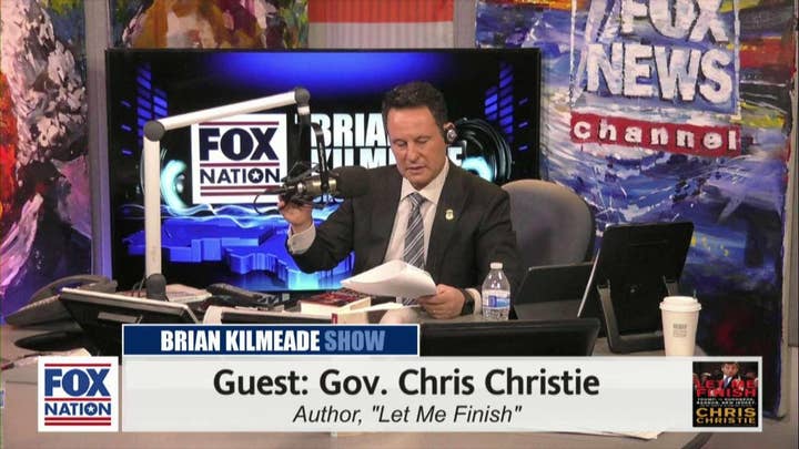 Gov. Chris Christie on Brian Kilmeade Show