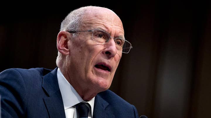 Daniel Coats, director of national intelligence, addresses Senate Intelligence Committee regarding security threates to US&nbsp;