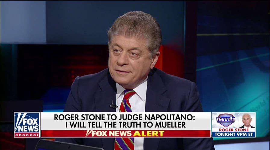 Napolitano Says Stone Defense Could Drag Out Mueller Case