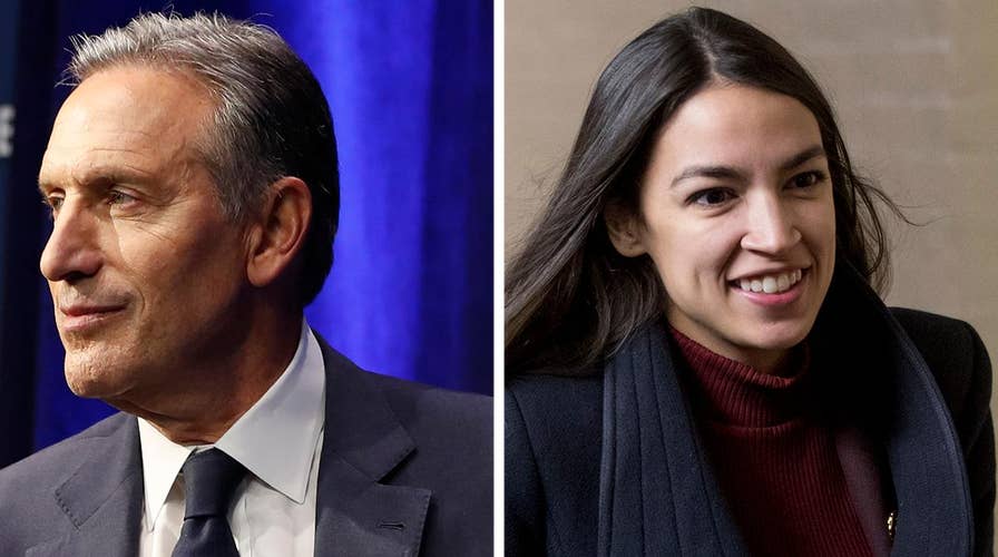Howard Schultz on Ocasio-Cortez: There is a problem shes identified but.. she's a bit misinformed